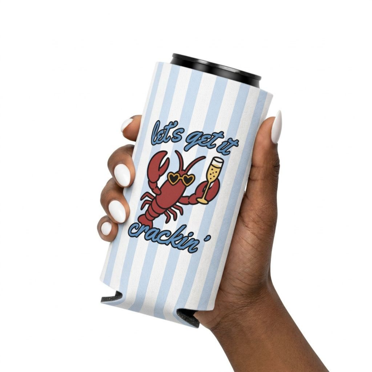 Let's Get It Crackin' Can Cooler